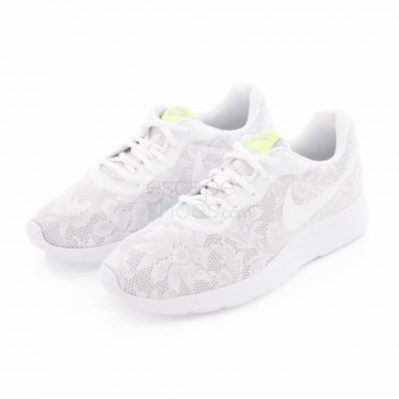 nike with flowers sneakers